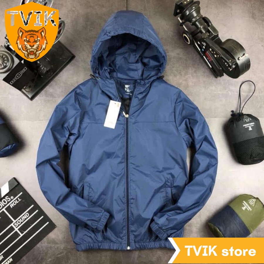 Áo khoác gió Tvik nam, nữ hai lớp chống nước nhẹ đủ size đến 90kg, KGU | BigBuy360 - bigbuy360.vn