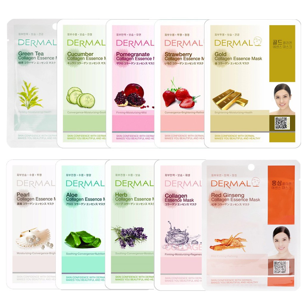 Mặt nạ dưỡng da Dermal Hàn Quốc