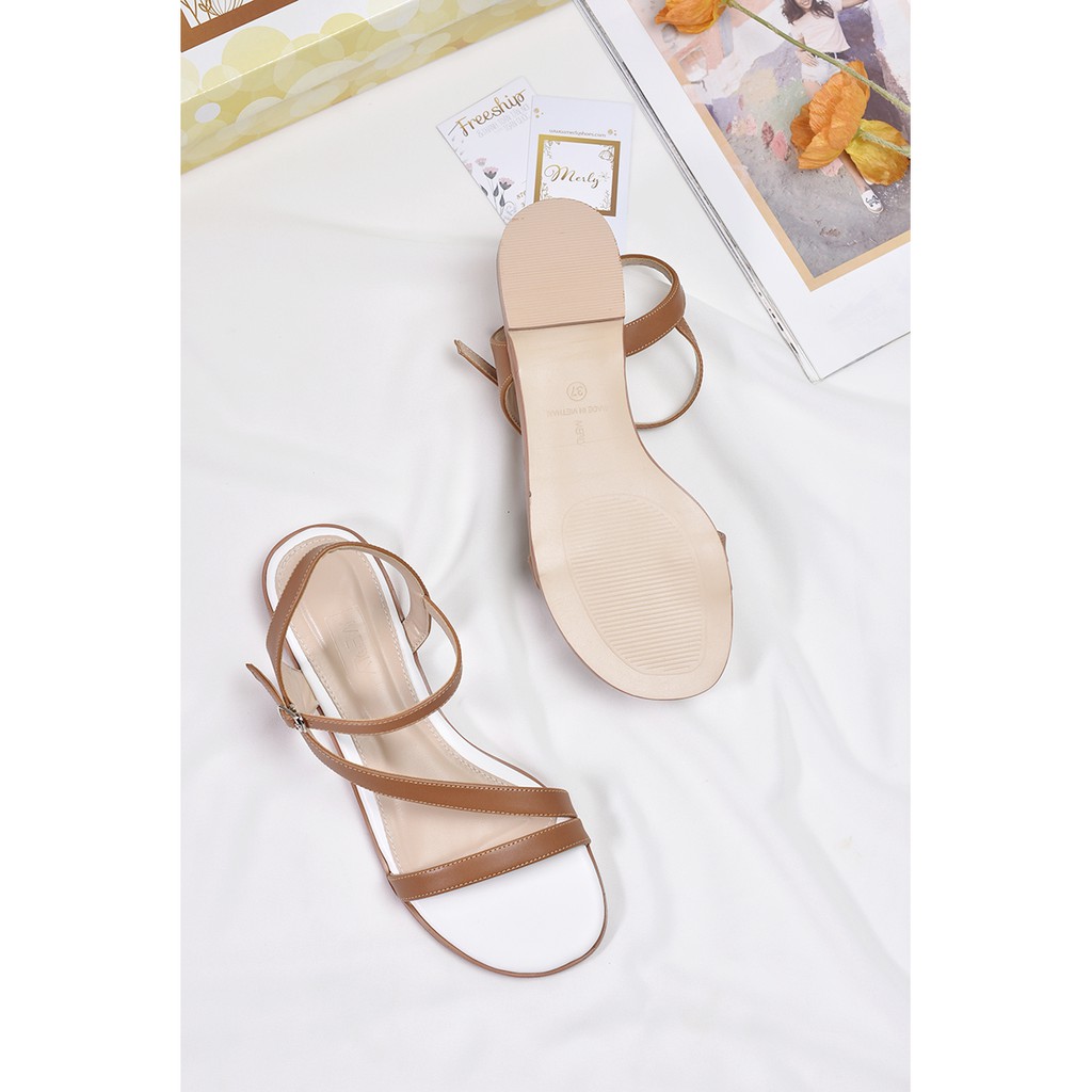 [Mã BMBAU50 giảm 7% đơn 99K] Giày sandal đế bệt Merly 1251