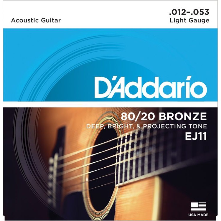 Dây Đàn Acoustic DAddario EJ11 .012-.053