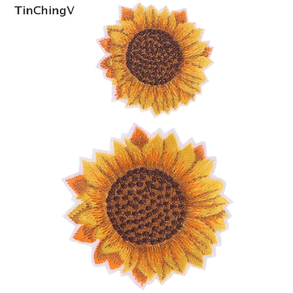 Set 5 Miếng Dán Ủi Quần Áo Hình Hoa Hướng Dương