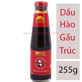DẦU HÀO GẤU TRÚC 255G LEE KUM KEE - PANDA BRAND OYSTER SAUCE HONGKONG