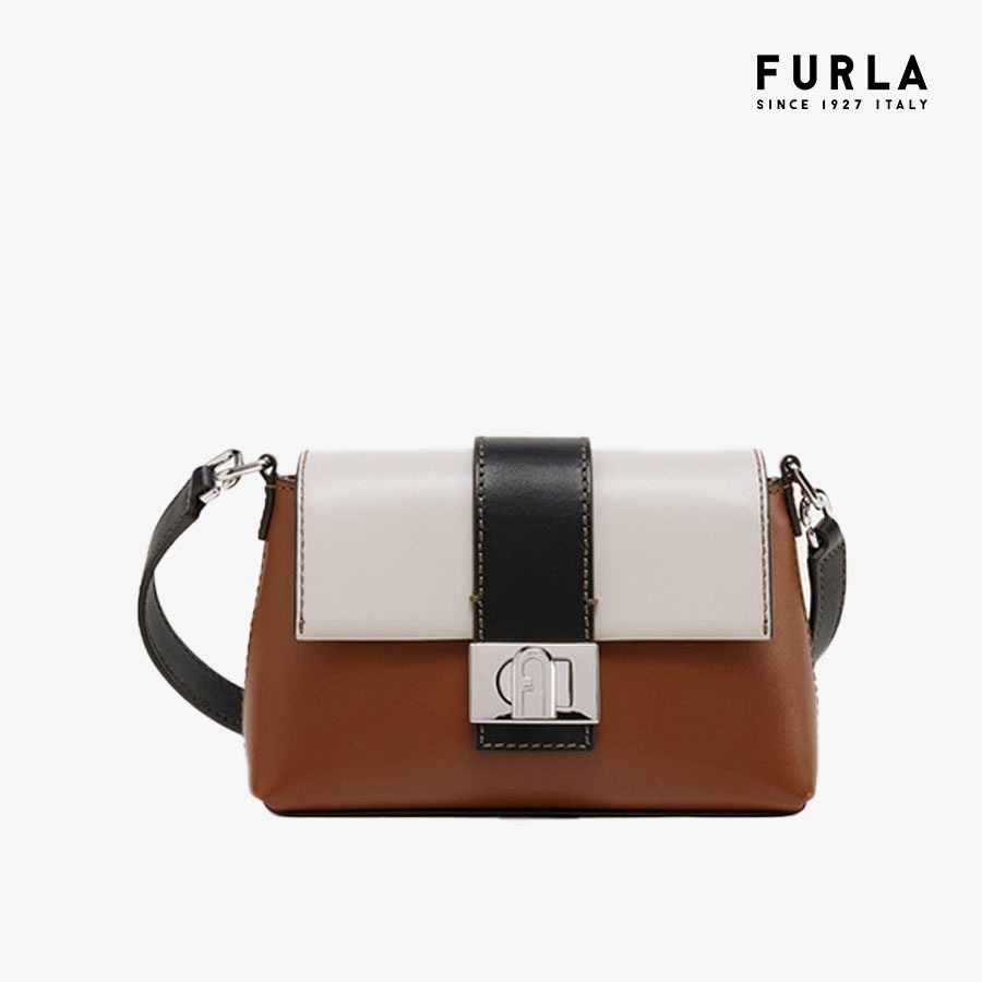 Túi Nữ FURLA Charlie Mini Crossbody Vitello Roma Colorblock