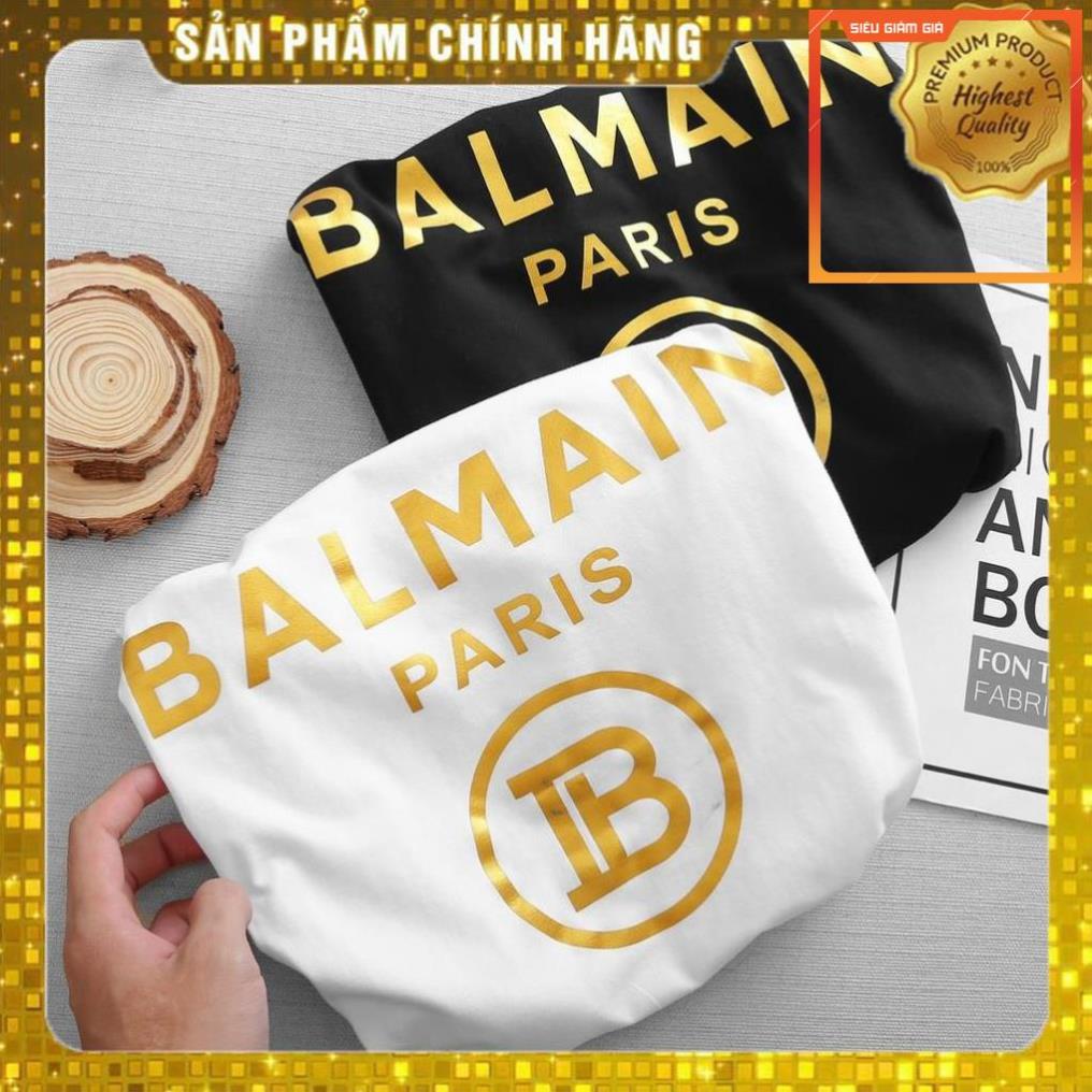 cmje ÁO THUN NAM NỮ BALMAIN Paris