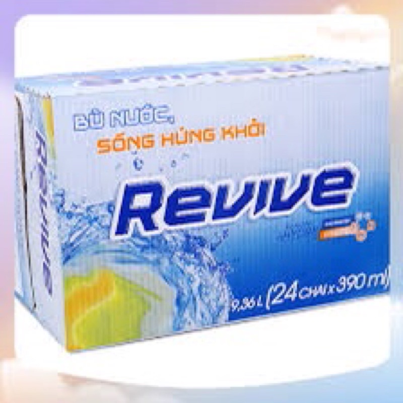 Thùng Revive Trắng 24 chai x500ml -Tân Phú [HOẢ TỐC 2H]