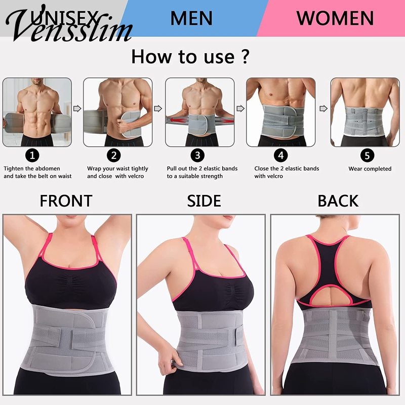 Đai Nịt Bụng Định Hình Cơ Thể Dạng Nén Cho Nam Và Nữ