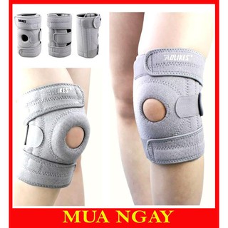 Băng đai đầu gối bảo vệ khớp gối dây chằng Aolikes cao cấp AK12