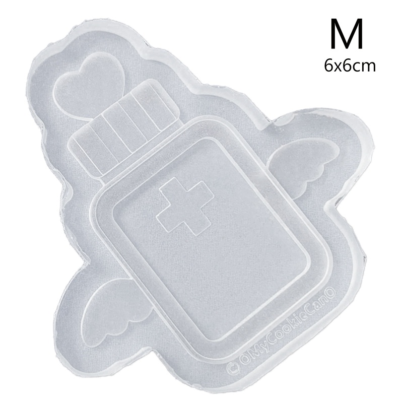 Sa Khuôn Làm Trang Sức Hình Thiên Thần Bằng Nhựa Resin