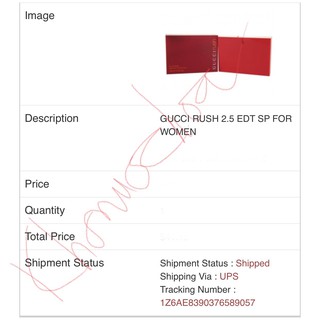💥 Nước hoa nữ Rush 75ml - Bill US