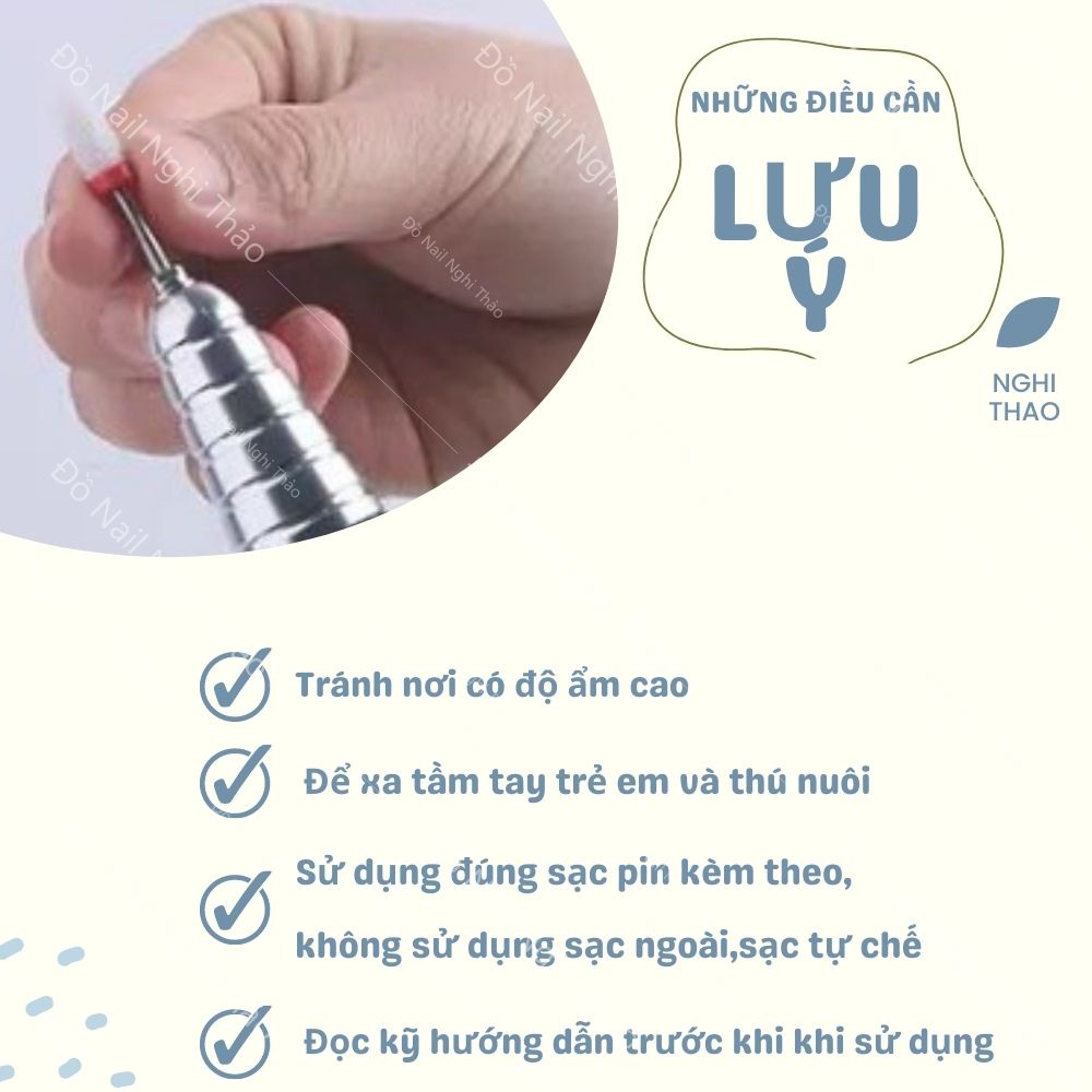 Máy mài móng tay en101 tích điện làm nail