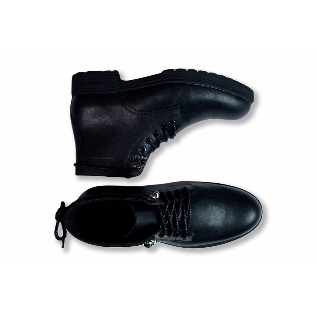 Giày Boots Doc.025 Full Black ⚡ CỰC XỊN ⚡ size 38->43 Sunor Shoes Bảo hành 1 năm