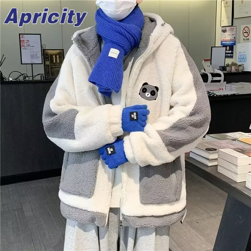Áo Khoác Đệm Cotton Có Khóa Kéo Thời Trang Harajuku Nhật Bản 2022 Cho Nam