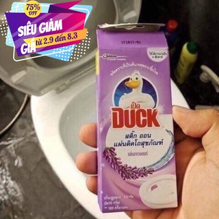 Dán bồn cầu con vịt tím Thái Lan -Hàng xách tay Thái Lan