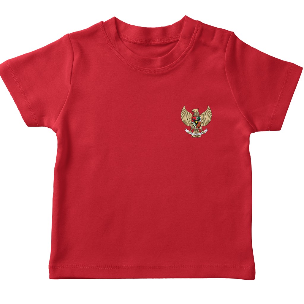 Áo Thun Cotton Mềm Thoải Mái In Hình Garuda Pancasila Baby / Teens / Người Lớn 30s