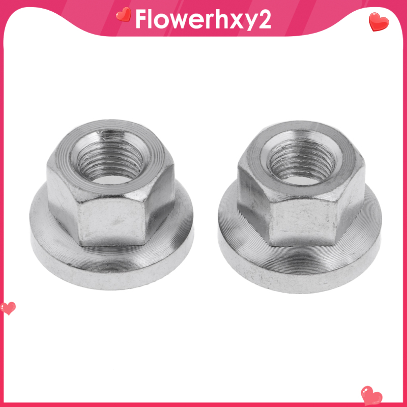 [ReadyStock]2Pcs Replacement Bicycle Bike Rear Hub Axle Nut - Strong & Durable