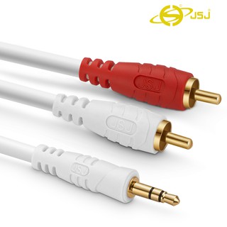 DÂY TÍN HIỆU 3 LI 3.5MM RA 2 AV JSJ 3321