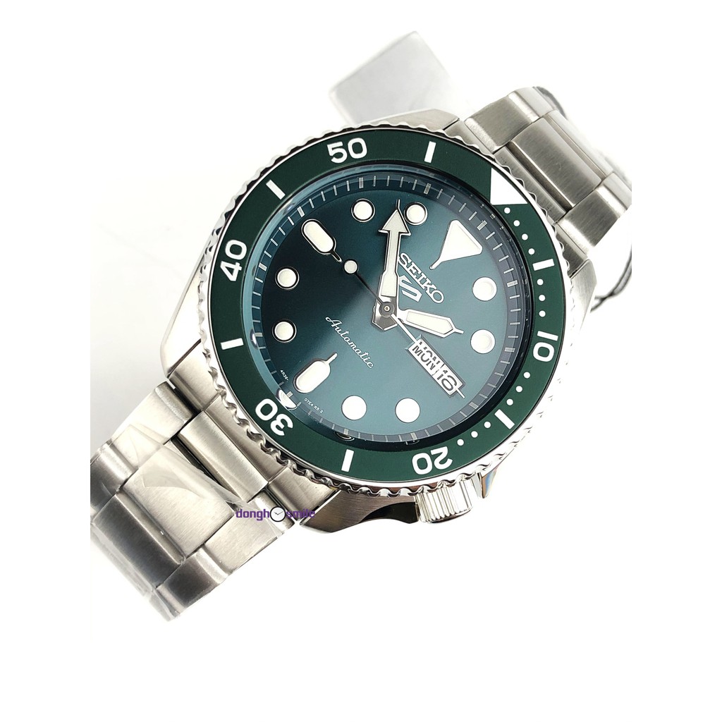 Đồng hồ nam Seiko 5 sport SRPD61K1 mặt xanh ngọc