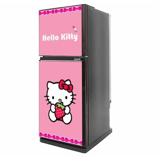 Decal trang trí tủ lạnh mẫu hello kitty 3