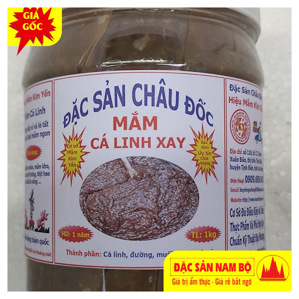Mắm Cá Linh Xay Châu Đốc Loại Thơm Ngon Dễ Chế Biến Món Ăn Hủ 500gr | BigBuy360 - bigbuy360.vn