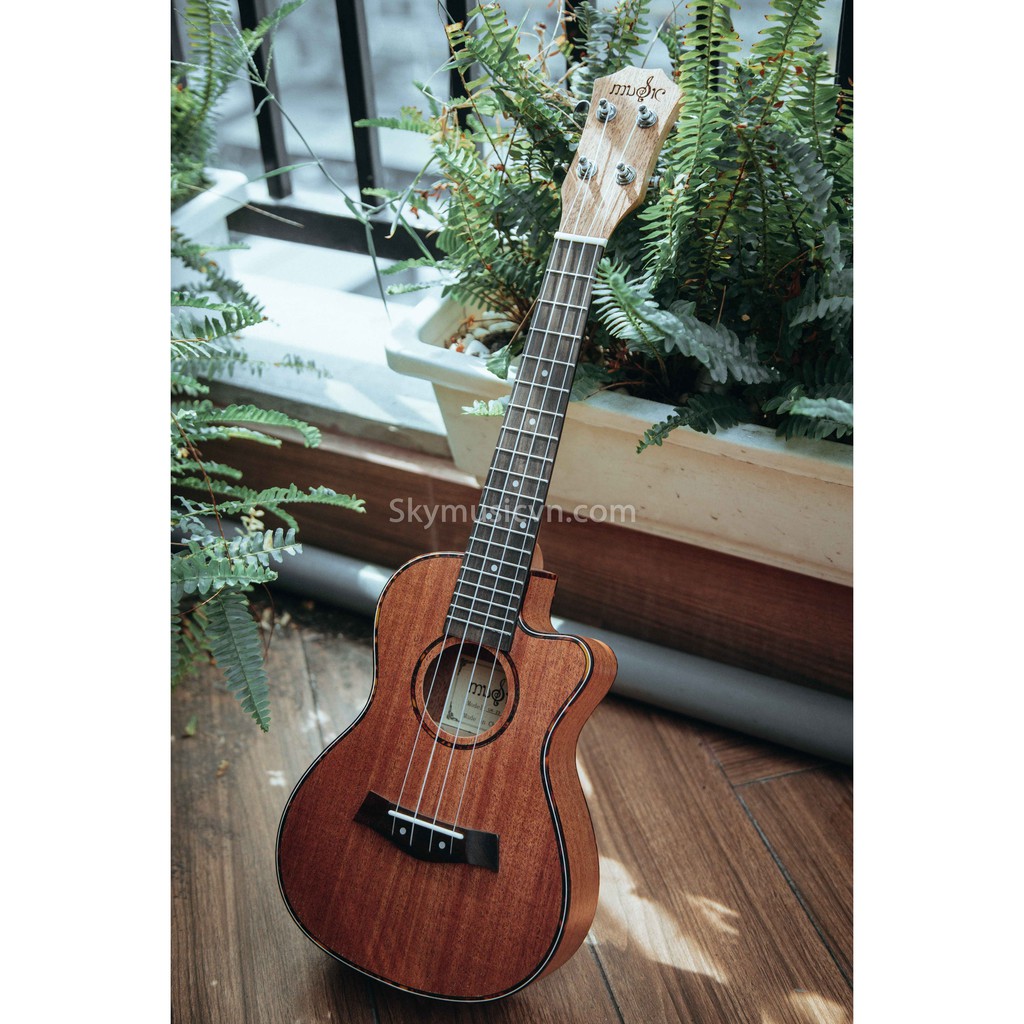 [Giá Hủy Diệt] Đàn Ukulele Tenor 26inch Khuyết Âm Cực Hay (Tặng Kèm Full 9 Món Phụ Kiện)