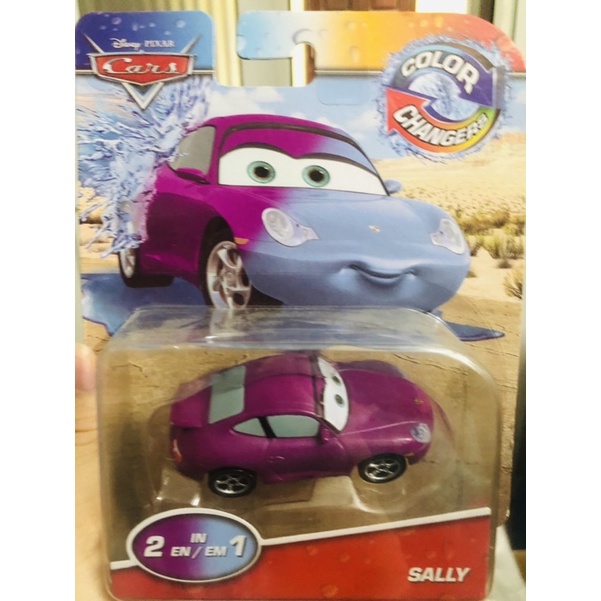 Xe Disney fullbox đổi màu hàng chính hãng mattel