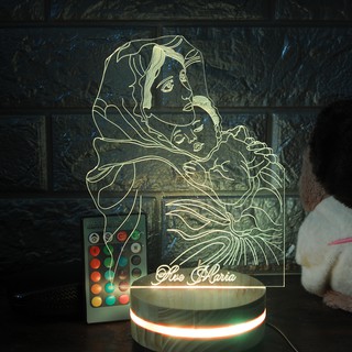 Đèn led 3D AVE MARIA