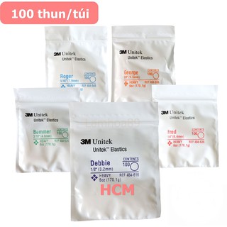 Thun Chỉnh Nha 3M, THUN KÉO LIÊN HÀM 3M,,Thun kéo niềng răng, chun liên hàm chỉnh nha 3M Unitek Elastics