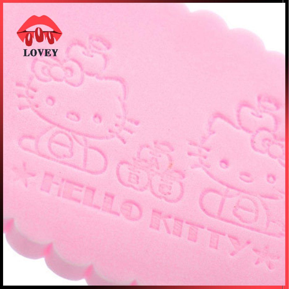 [Hàng mới về] Miếng xốp rửa mặt hình Kitty thiết thực | BigBuy360 - bigbuy360.vn