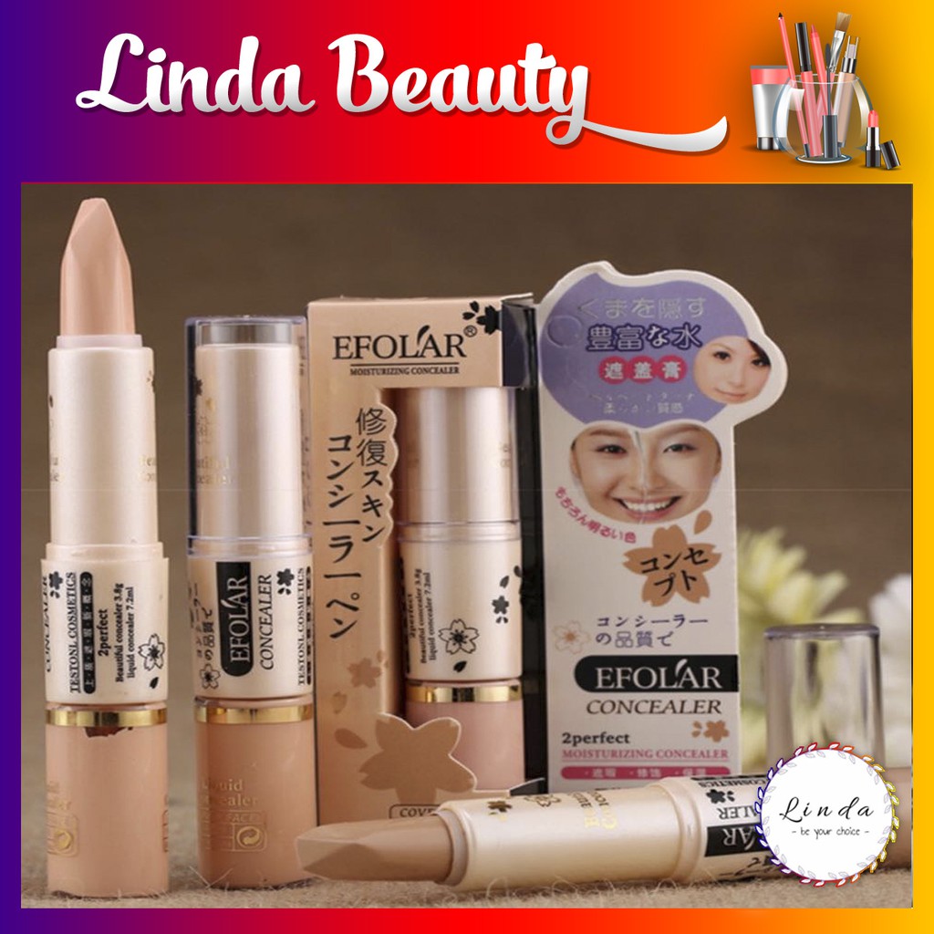 Bút tạo khối che khuyết điểm 2 đầu kem và khối EFOLAR nội địa Trung | BigBuy360 - bigbuy360.vn
