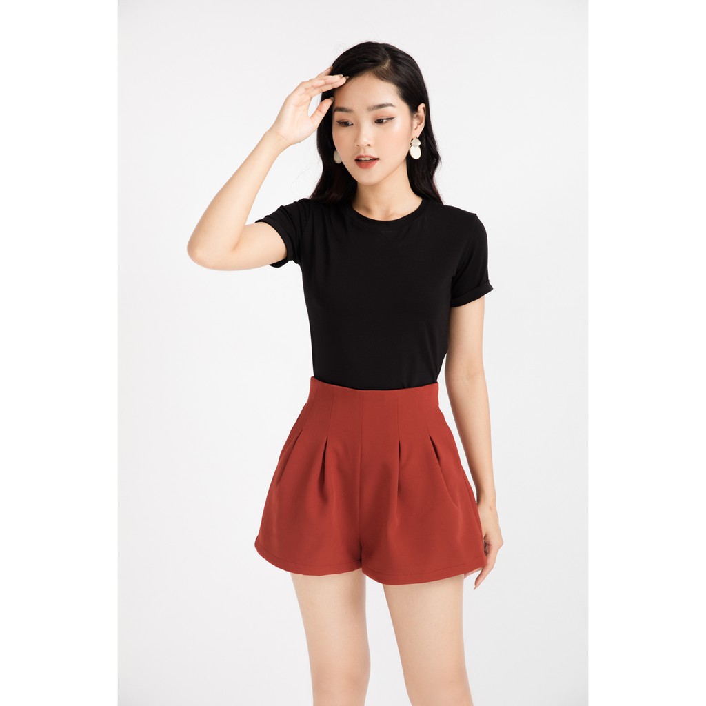 Quần short vải ly súp SVA0189