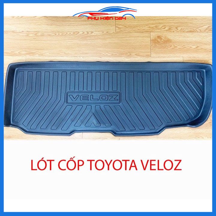 Thảm nhựa lót cốp Veloz 2022-2023-2024 nhựa dẻo dày dặn đàn hồi tốt