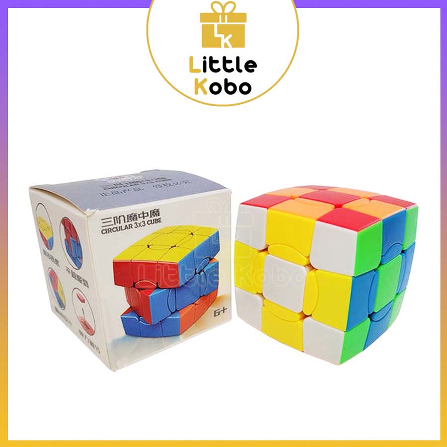 Rubik ShengShou Crazy 3x3 Plus Cube Rubic Biến Thể 3 Tầng Circular Đồ Chơi Trí Tuệ