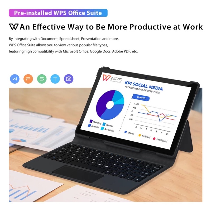 Máy tính bảng BLACKVIEW OSCAL Pad 8 10.1 "Android 11