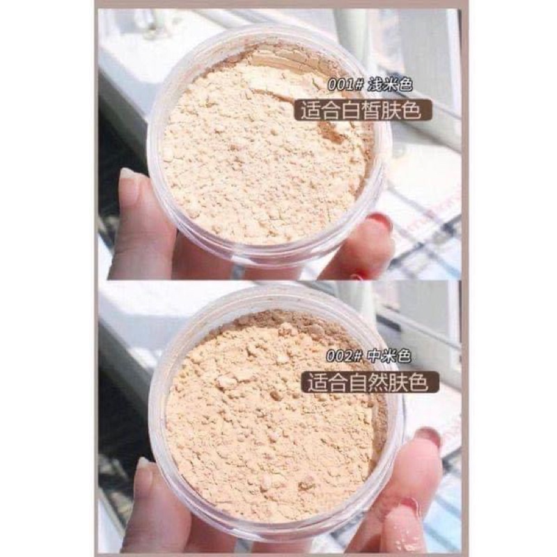 PHẤN PHỦ 3CE NATURAL FINISH LOOSE POWDER TONE #001 - #002