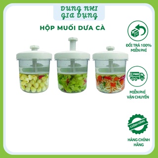 Hộp Muối Dưa Cà 5 Lít Loại To Hộp Đựng Thực Phẩm Siêu Bền Đẹp Việt Nhật