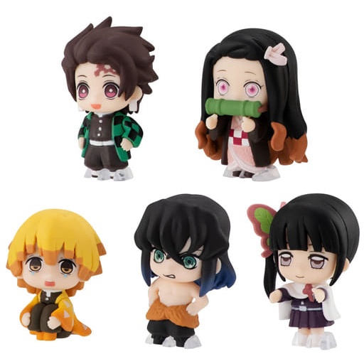 [ SHQ ] [ Hàng Có Sẵn ] Mô Hình Chibi Gashapon Kimetsu No Yaiba Thanh Gươm Diệt Quỷ