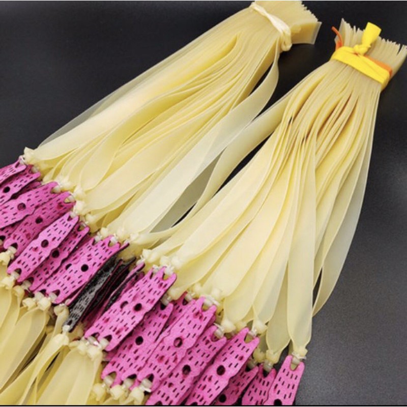 Dây Thun Latex 1mm  Loại 1 Lớp Màu Trắng