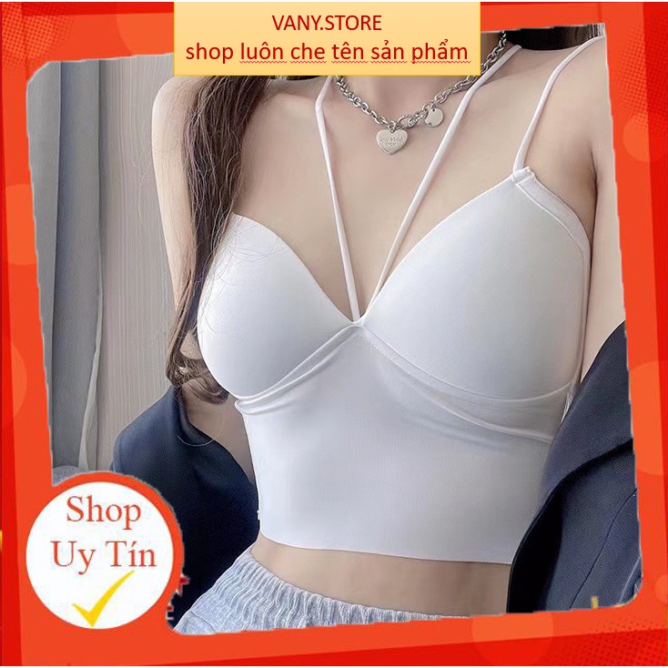 Áo Bra Nữ Đẹp 2 dây Nâng Ngực - Áo bra nâng vòng một gợi cảm mẫu Bra đúc su mẫu BRA10