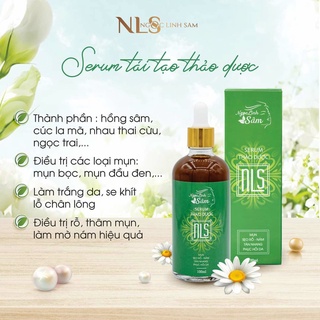 SERUM ĐÁNH BAY MỤN SẸO RỖ NÁM TÀN NHANG Ngọc Linh Sâm