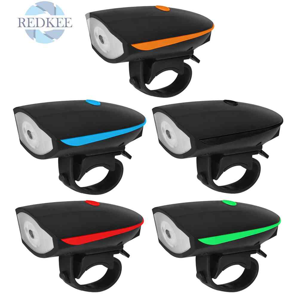 Đèn Pha LED 3W 240LM XPG Chống Thấm Nước Có Thể Sạc Lại Kèm Còi Cho Xe Đạp