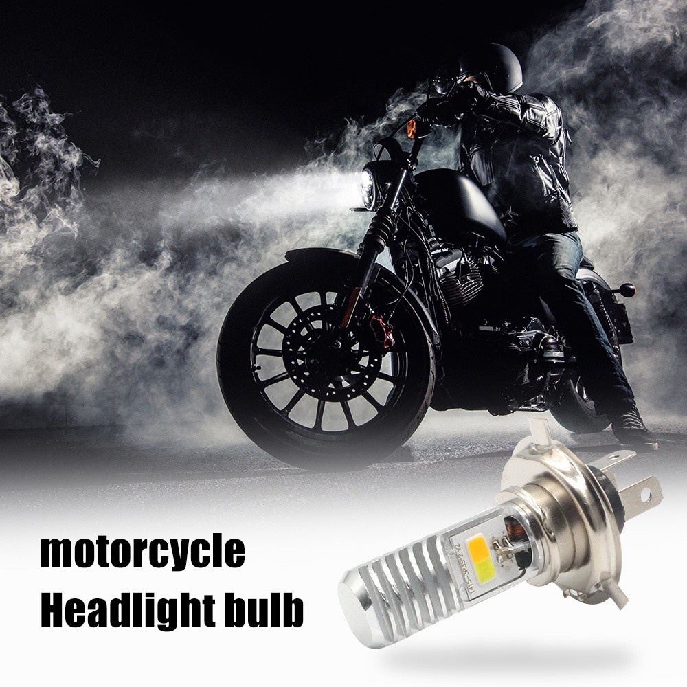 Đèn Pha Led Ánh Sáng Trắng / Vàng Siêu Sáng Cho Xe Mô Tô / Xe Hơi | BigBuy360 - bigbuy360.vn