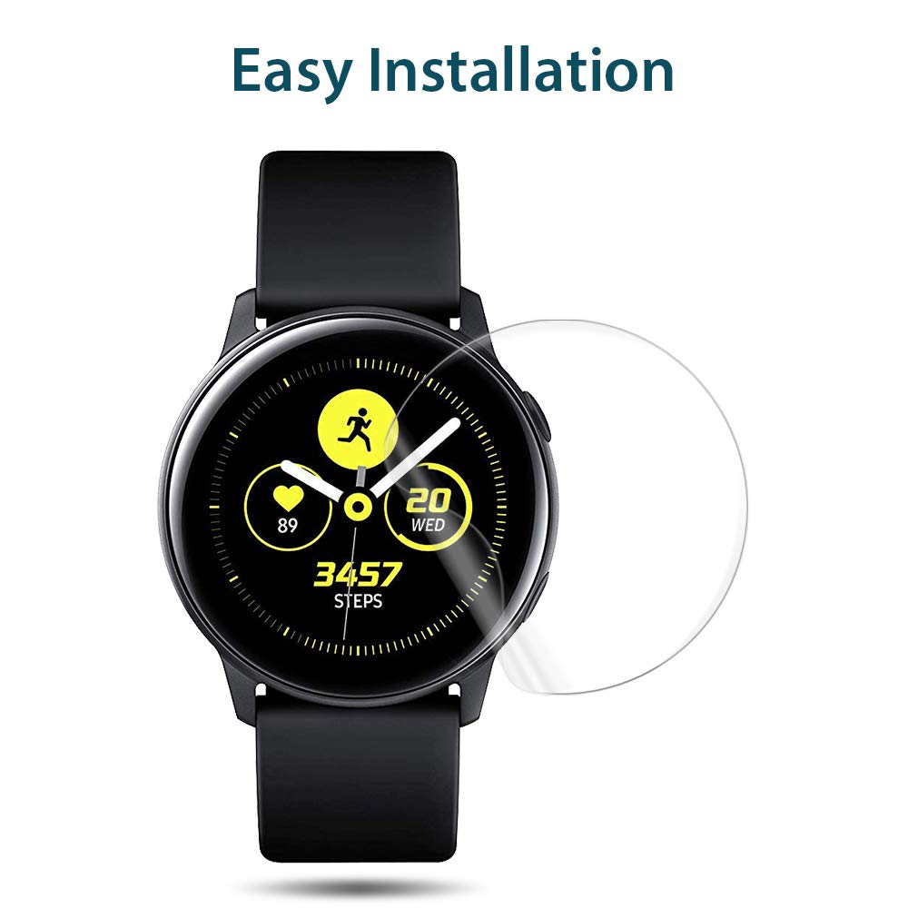 3 Miếng Dán Bảo Vệ Màn Hình Cho Đồng Hồ Samsung Galaxy Watch Active 2 40mm 44mm