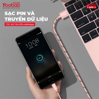 Cáp sạc Micro 1m Yoobao YB-423