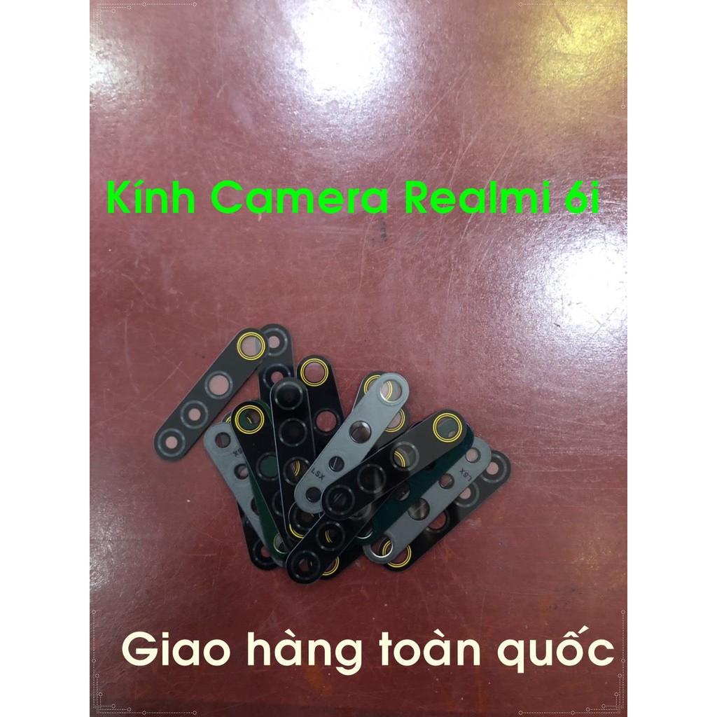 Kính Camera + vành Realme 6i