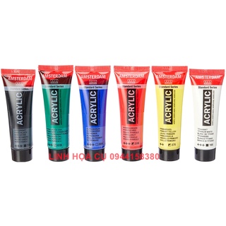 MÀU ACRYLIC AMSTERDAM TUÝP LẺ HẠNG TIÊU CHUẨN 120ML