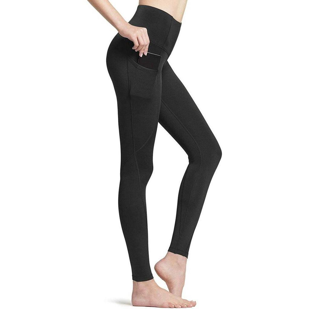 Legging dài Tesla giữ nhiệt có túi hông