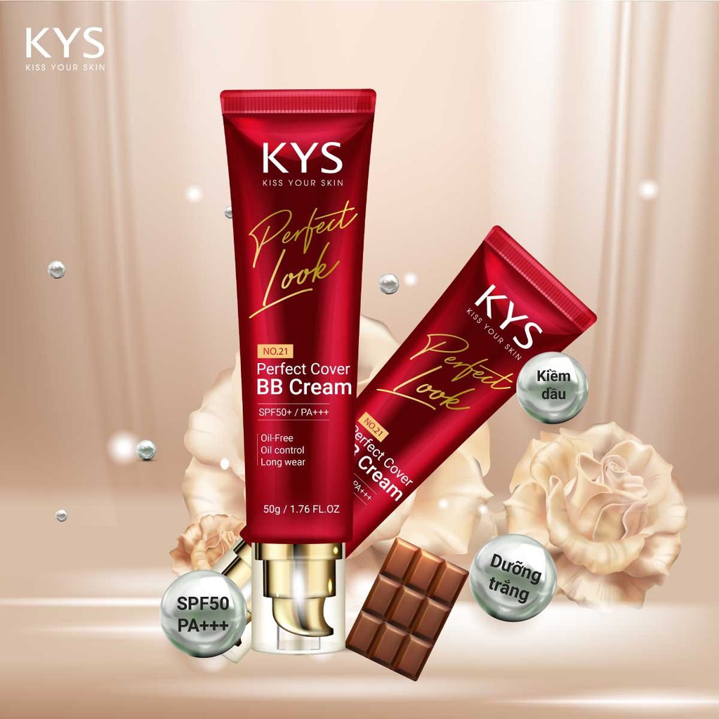 Kem Nền BB Cream Che Khuyết Điểm KYS chocolate 3in1 SPF50/PA+++ 50g | BigBuy360 - bigbuy360.vn