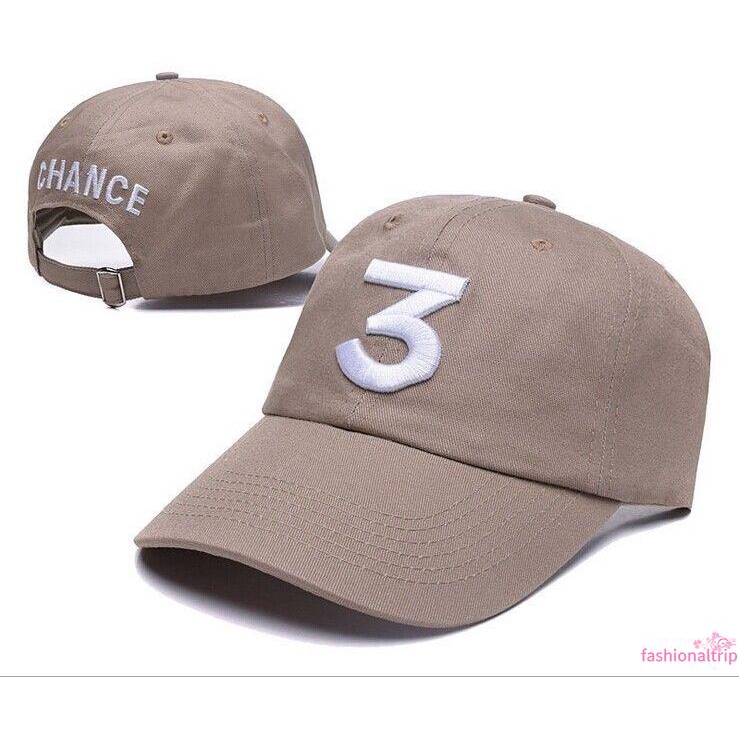 Mũ Lưỡi Trai Thêu Chữ Chance The Rapper 3 Thời Trang Năng Động Lưng