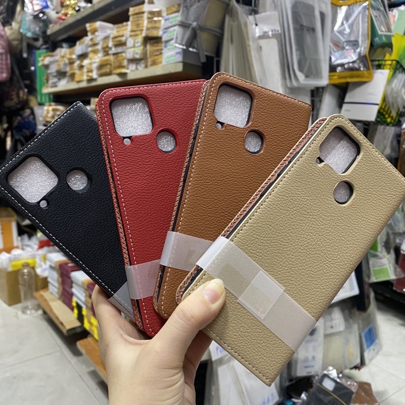 Bao da Realme C15 thời trang