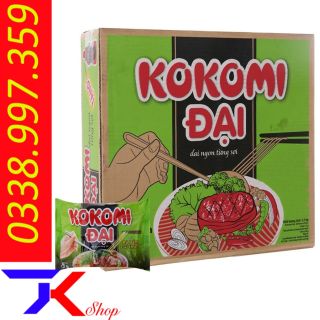 Thùng 30 gói Mì Kokomi Đại bò hầm rau thơm 75g